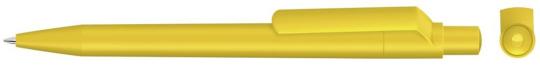 ON TOP F Plunger-action pen Yellow