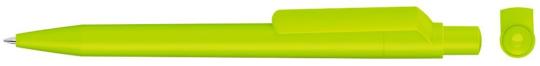ON TOP F Plunger-action pen Light green