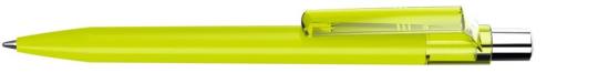 ON TOP K transparent SI GUM Plunger-action pen Light green