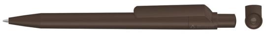 ON TOP RECY Plunger-action pen Brown