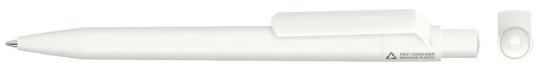 ON TOP RECY Plunger-action pen White