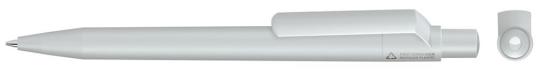 ON TOP RECY Plunger-action pen Gray