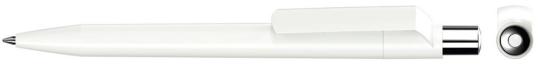 ON TOP SI Plunger-action pen White