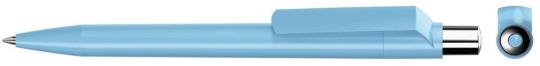 ON TOP SI F Plunger-action pen Light blue
