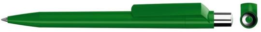 ON TOP SI F Plunger-action pen Mid Green