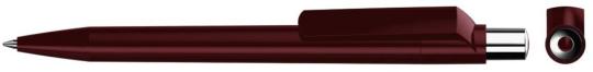 ON TOP SI F Plunger-action pen Aubergine