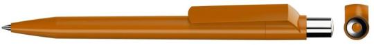 ON TOP SI F Plunger-action pen Caramel