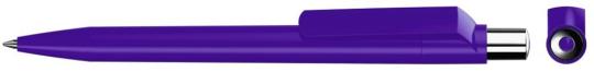 ON TOP SI F Plunger-action pen Darkviolet
