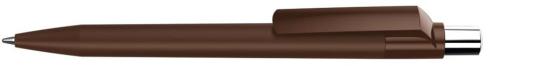 ON TOP SI GUM Plunger-action pen Brown