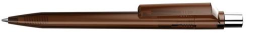 ON TOP transparent SI Plunger-action pen Brown
