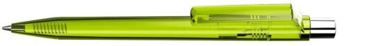 ON TOP transparent SI Plunger-action pen Light green