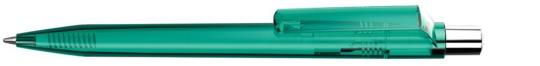 ON TOP transparent SI Plunger-action pen Teal