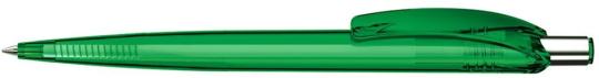 BEAT transparent Plunger-action pen Dark green