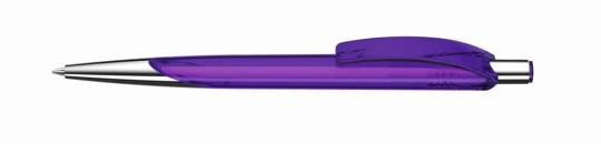 BEAT transparent SI Plunger-action pen Purple
