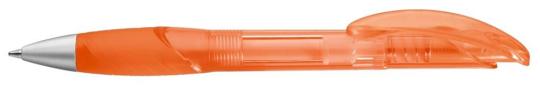 X-DREAM transparent SM Plunger-action pen Orange