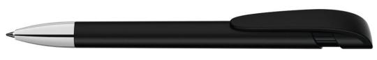 YES F SI Plunger-action pen Black