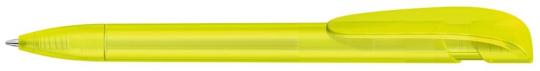 YES frozen Plunger-action pen Yellow