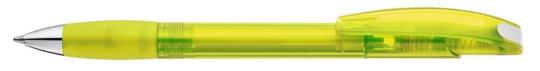 MEMORY transparent SI Plunger-action pen Yellow