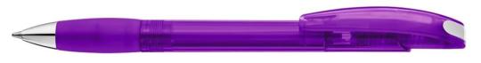 MEMORY transparent SI Plunger-action pen Purple