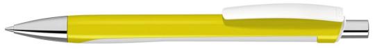 WAVE GUM Plunger-action pen Yellow