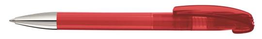 LOOK transparent SI Plunger-action pen Red