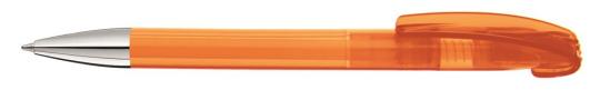 LOOK transparent SI Plunger-action pen Orange