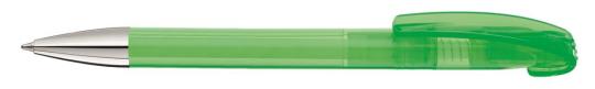 LOOK transparent SI Plunger-action pen Light green