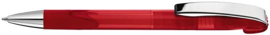 LOOK grip transparent M SI Plunger-action pen Red
