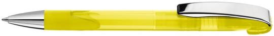 LOOK grip transparent M SI Plunger-action pen Yellow