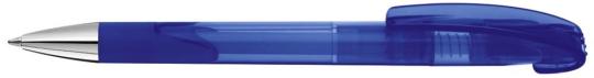 LOOK grip transparent SI Plunger-action pen Blue