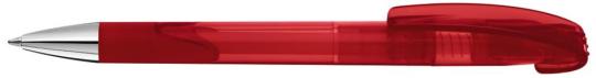 LOOK grip transparent SI Plunger-action pen Red