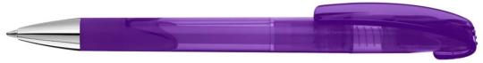 LOOK grip transparent SI Plunger-action pen Purple
