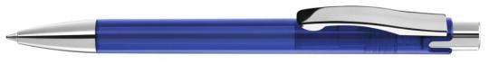 CANDY transparent M SI Plunger-action pen Blue