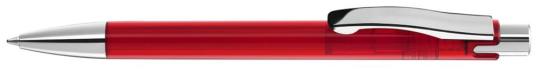 CANDY transparent M SI Plunger-action pen Red