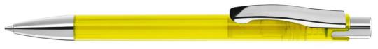 CANDY transparent M SI Plunger-action pen Yellow