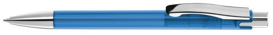 CANDY transparent M SI Plunger-action pen Light blue