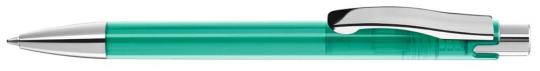CANDY transparent M SI Plunger-action pen Teal