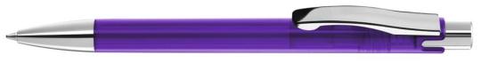 CANDY transparent M SI Plunger-action pen Purple