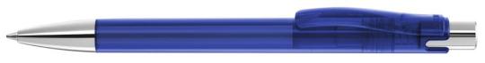 CANDY transparent SI Plunger-action pen Blue
