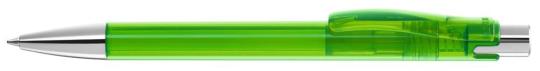 CANDY transparent SI Plunger-action pen Light green