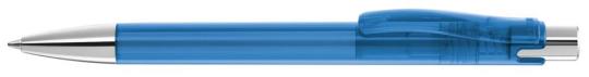 CANDY transparent SI Plunger-action pen Light blue