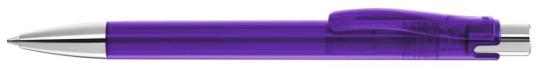 CANDY transparent SI Plunger-action pen Purple
