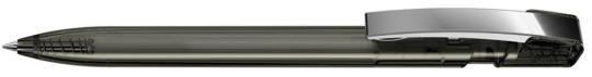 SKY transparent M Plunger-action pen Anthracite