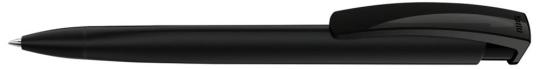TRINITY GUM Plunger-action pen Black