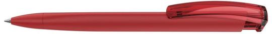 TRINITY K transparent GUM Plunger-action pen Red