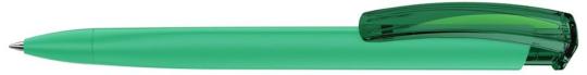 TRINITY K transparent GUM Plunger-action pen Dark green
