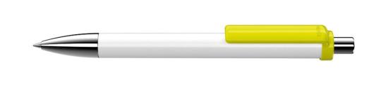 FASHION SI VIS Plunger-action pen Yellow