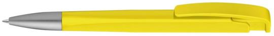 LINEO SI Plunger-action pen Yellow