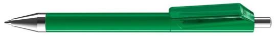 FUSION SI F Plunger-action pen Green