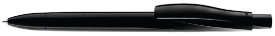 DROP Plunger-action pen Black
